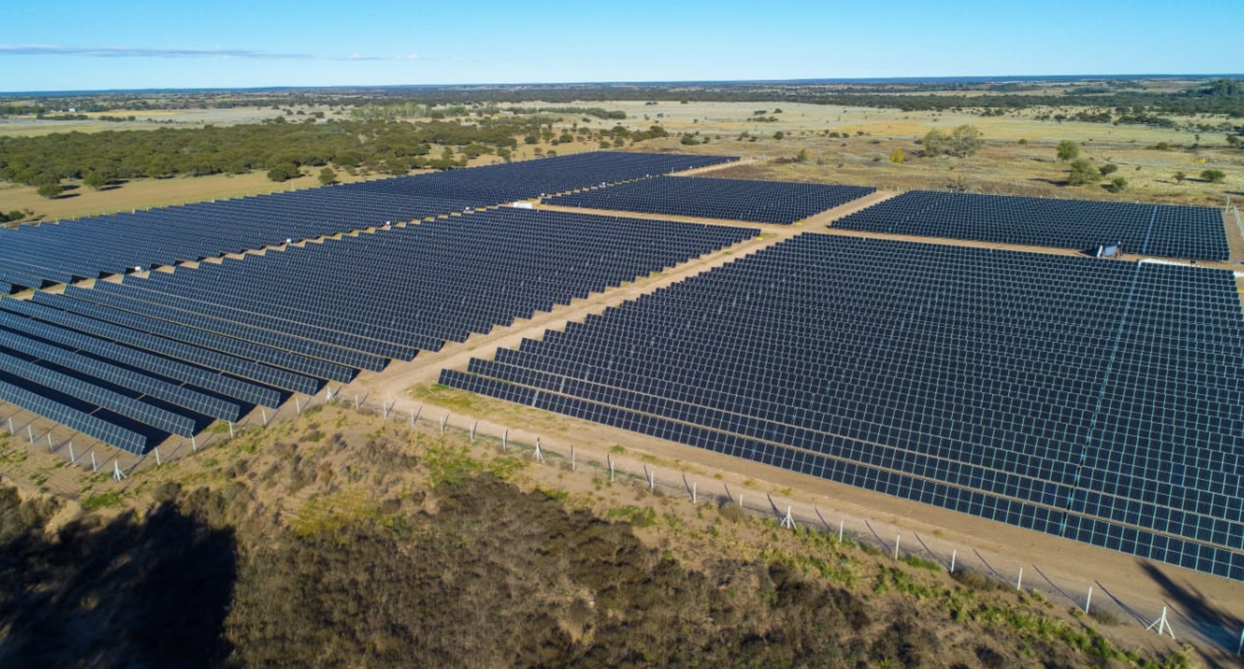 Inauguró el primer parque solar en La Pampa